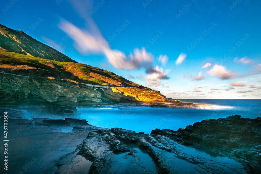 Bridge ocean