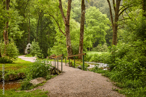Brücke über Waldbach