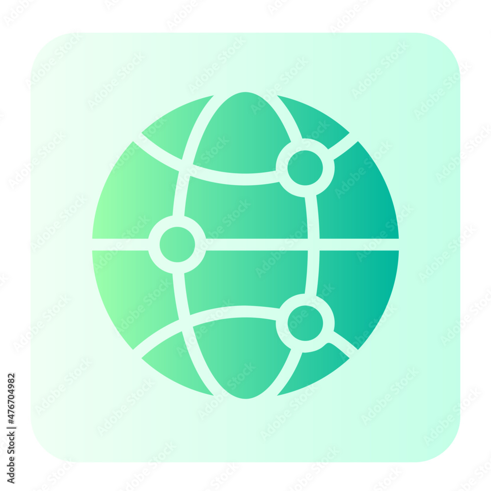 networking gradient icon networking gradient icon