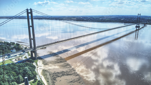 The Humber Bridge, East Yorkshire, UK