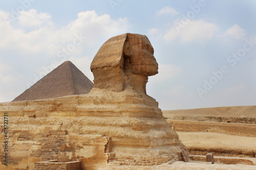 Sphinx. Monument of architecture of Egypt