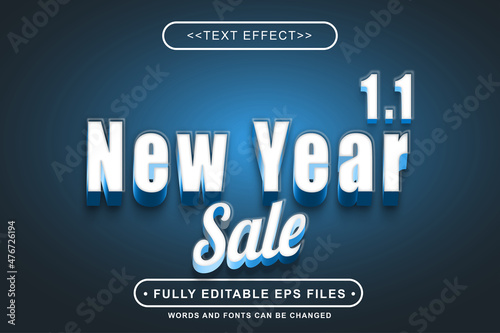 editable cute 1.1 promo banner text effect.logo text.typhography logo