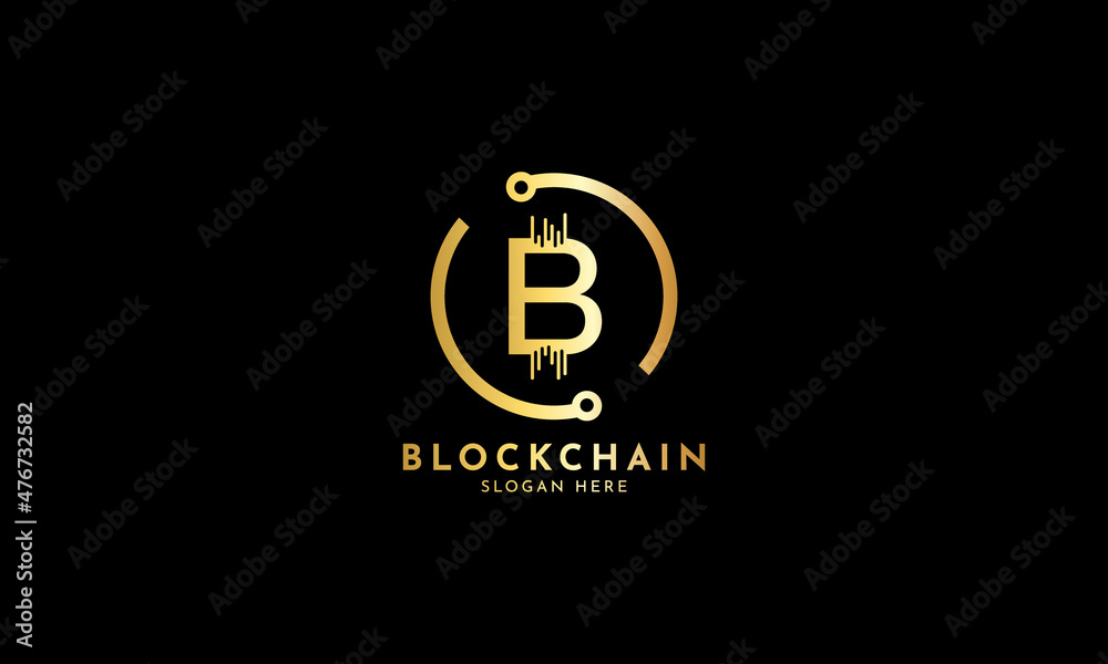Crypto coin logos. Initial letter B logo, icon - Vector Digital money, block chain, finance symbol. Connect technology and digital, gold currency data concept for your corporate identity Crypto coin logos. Initial letter B logo, icon - Vector Digital money, block chain, finance symbol. Connect technology and digital, gold currency data concept for your corporate identity