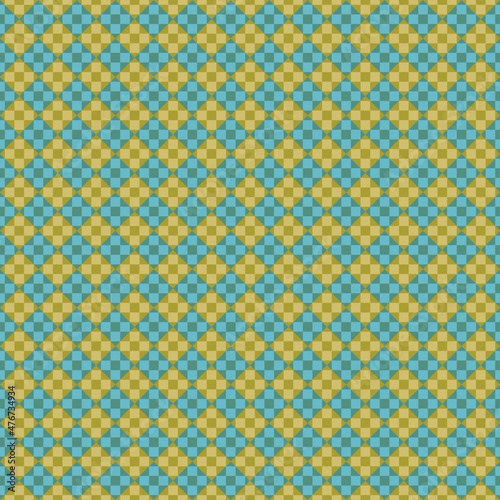 Vector seamless geometric pattern. Modern grid simple texture.