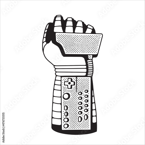 retro video game console vector illustration set. collection of different nostalgic old systems and handhelds. rom emulation, old game cartridges, isolated hand drawn graphics