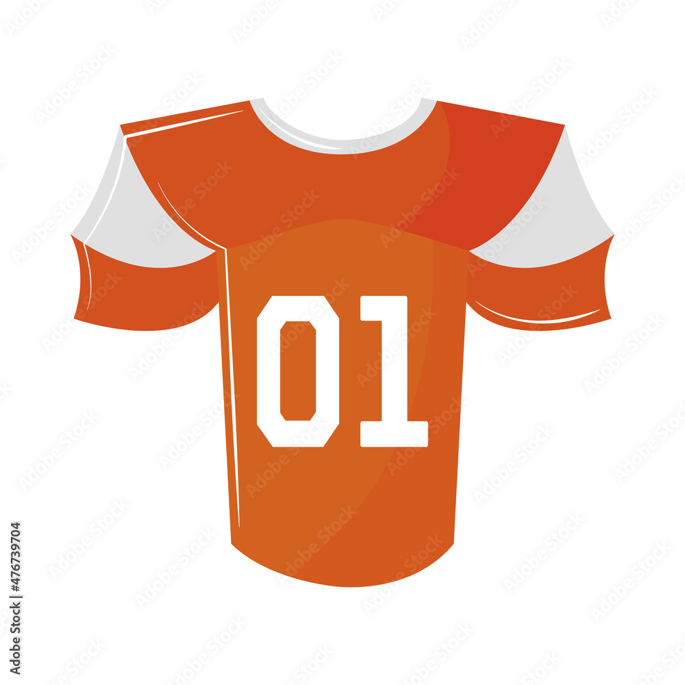 american football jersey Stock ベクター | Adobe Stock