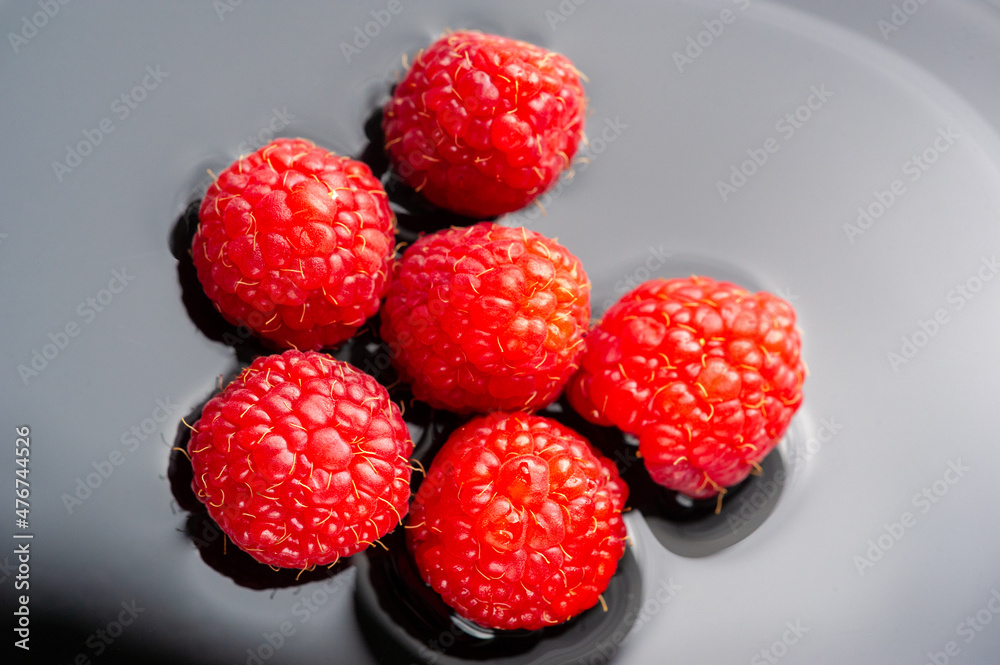 Raspberry is the edible fruit of the Rubus genus of the rose family. Raspberries are a rich