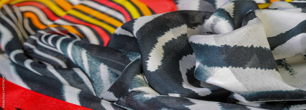 Texture pattern, silk fabric, African themes, printing on fabric ...
