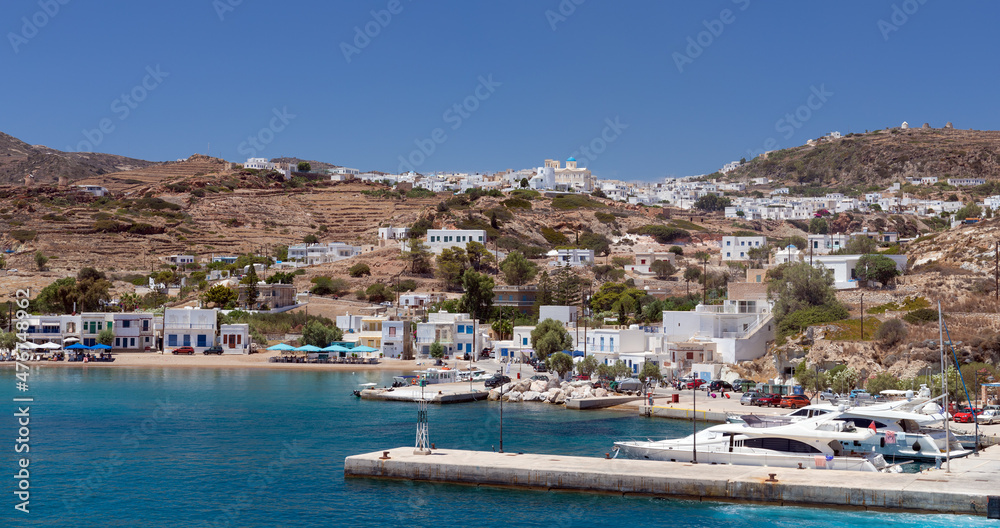 Obraz premium View of Kimolos island, Cyclades, Greece.