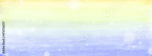 Abstract background with purple-yellow gradient watercolor