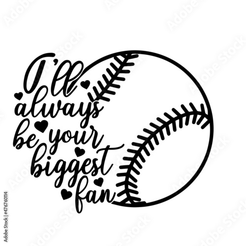 i'll always be your biggest fan inspirational quotes, motivational positive quotes, silhouette arts lettering design