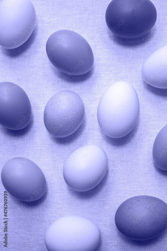 Chicken eggs in a trendy color 2022. Vertical image. Chicken eggs in a trendy color 2022. Vertical image.