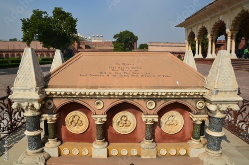 John Russell Colvin's Tomb at Agra Fort photo
