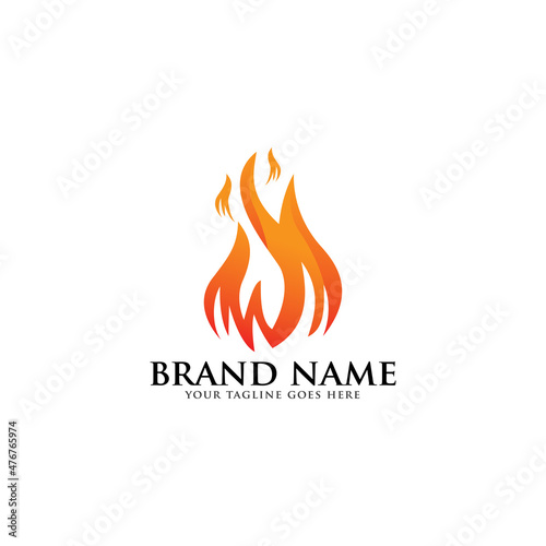 fire logo design