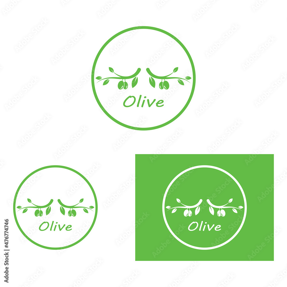olive icon vector illustration design template olive icon vector illustration design template