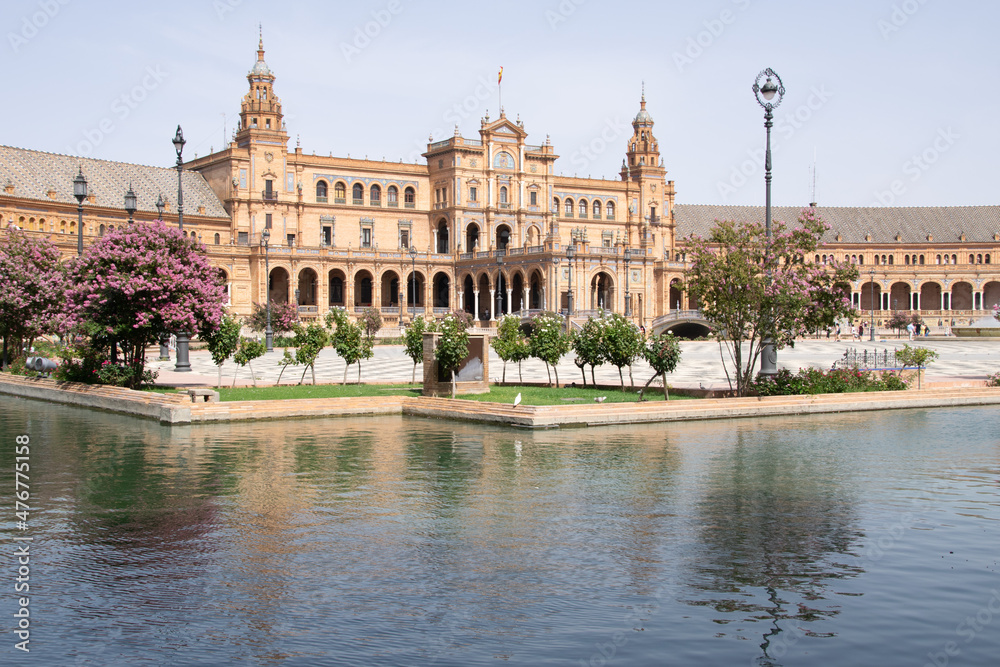 Fototapeta premium plaza de espana seville