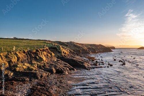 The beautiful coast at the eagles nest in Mountcharles in County Donegal - Ireland. photo