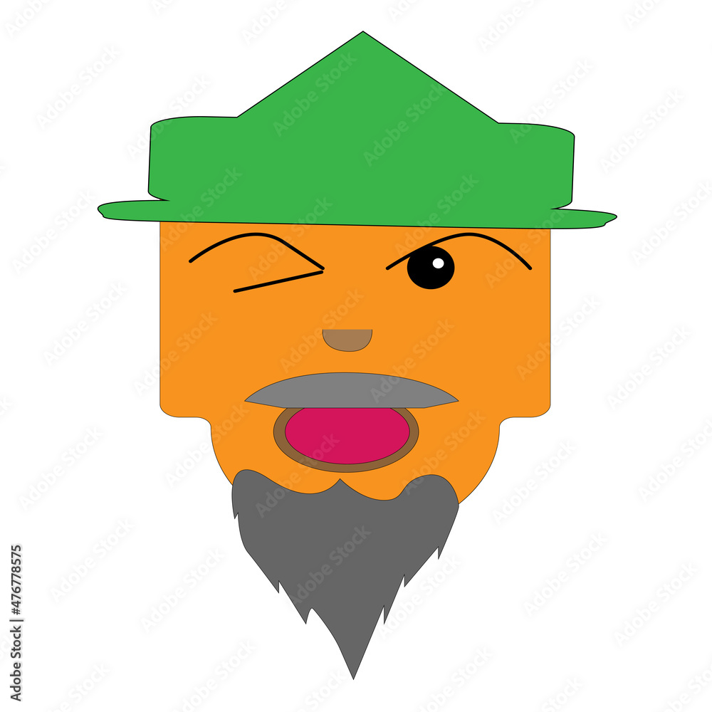 illustration design of cartoons characters face with some various facial expression and hair style illustration design of cartoons characters face with some various facial expression and hair style