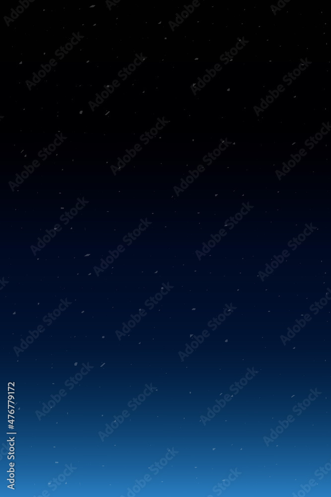 Dark abstract background, gradient, blue, black, space, galaxy, sky, snow