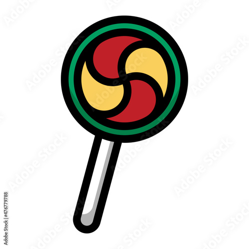 Christmas Icon Color Vector Illustration