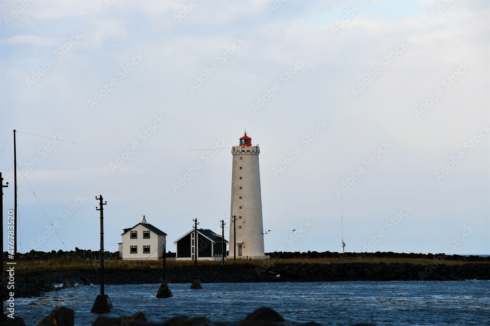 lighthouse in Reykjavik 