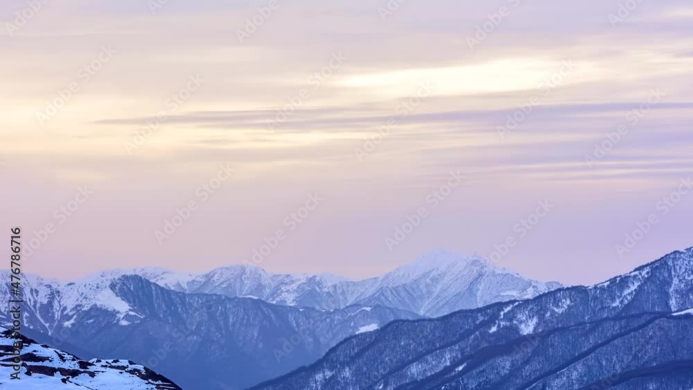 sunrise in winter mountains sunrise in winter mountains