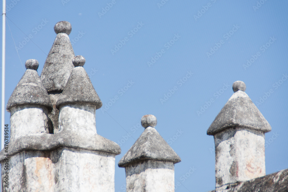 Ciudad o pueblo de Tepoztlan, estado de Morelos, pais de Mexico o Mjico