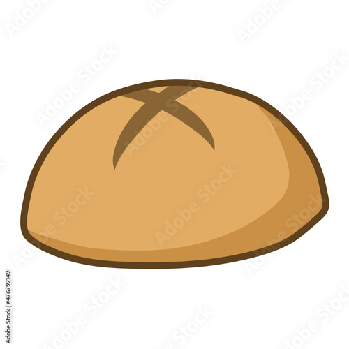 Bread icon. Suitable to use for bakery, food menu, online shop, pastry, restaurant, cafe, etc. 100% vector icon.