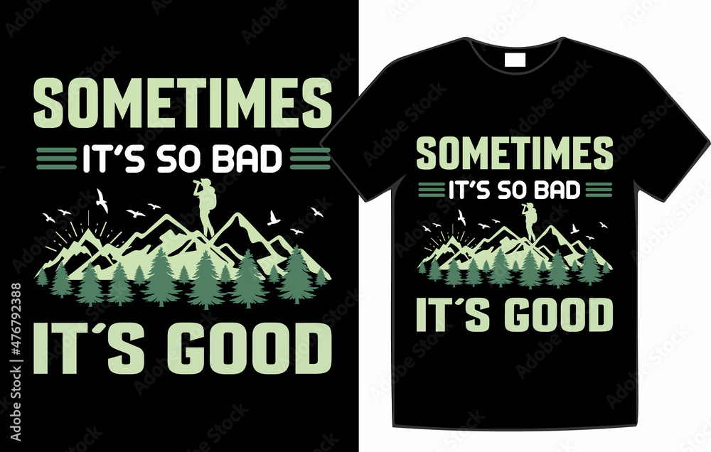 Hiking t-shirt design for hiking lovers Hiking t-shirt design for hiking lovers