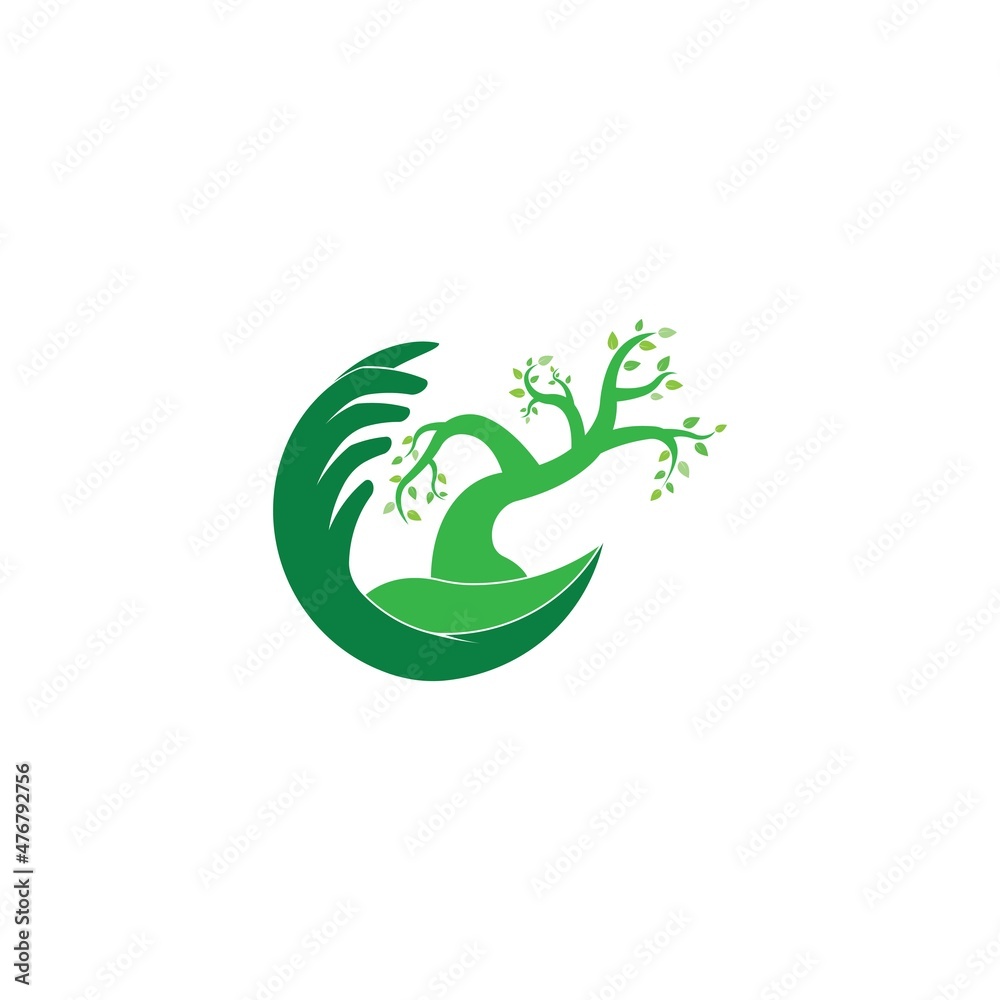 Go green, save our planet, in an isolated white background Go green, save our planet, in an isolated white background