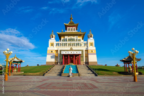 View of the Buddhist temple 