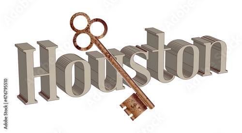 Key To The City Of Houston Texas