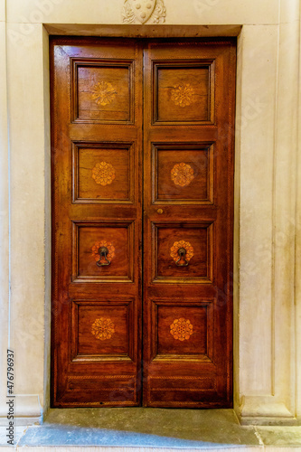 old wood door, rustical style.
