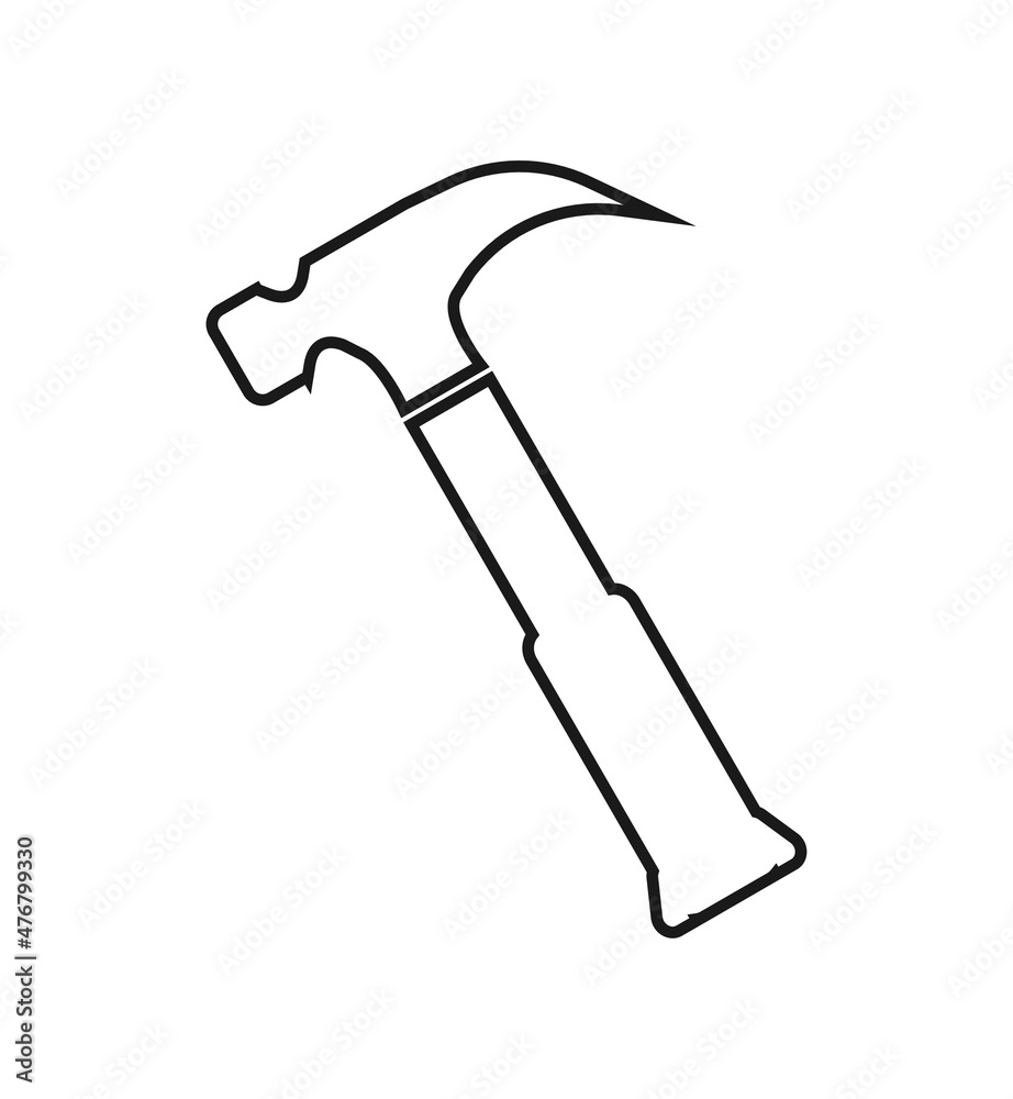 Hummer thin vector icon on white background Hummer thin vector icon on white background