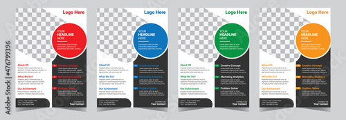 Corporate business flyer template