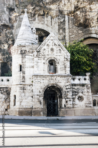 Canvas Print The Cave Church on the Gellert Hill in Budapest