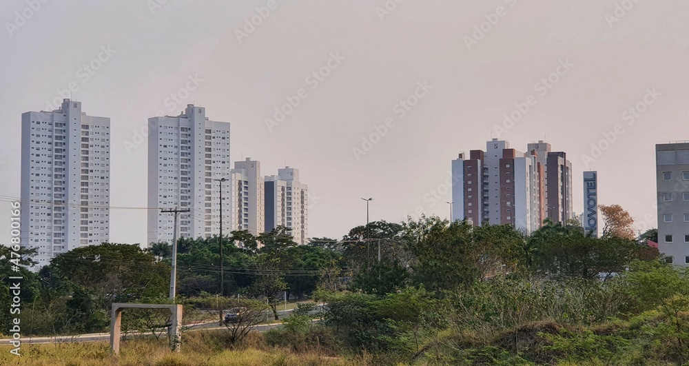 Obraz premium skyscrapers in the city