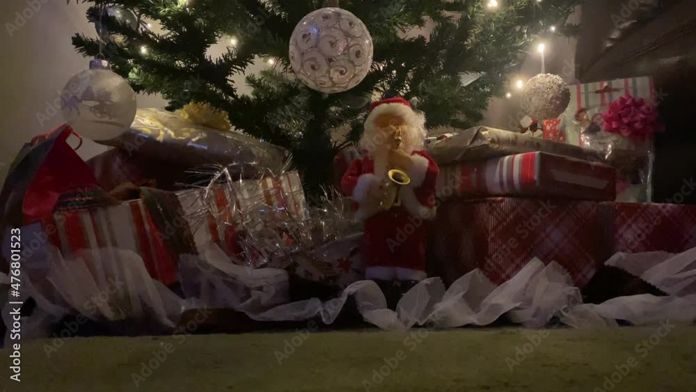 Christmas presents under the Christmas tree Christmas presents under the Christmas tree