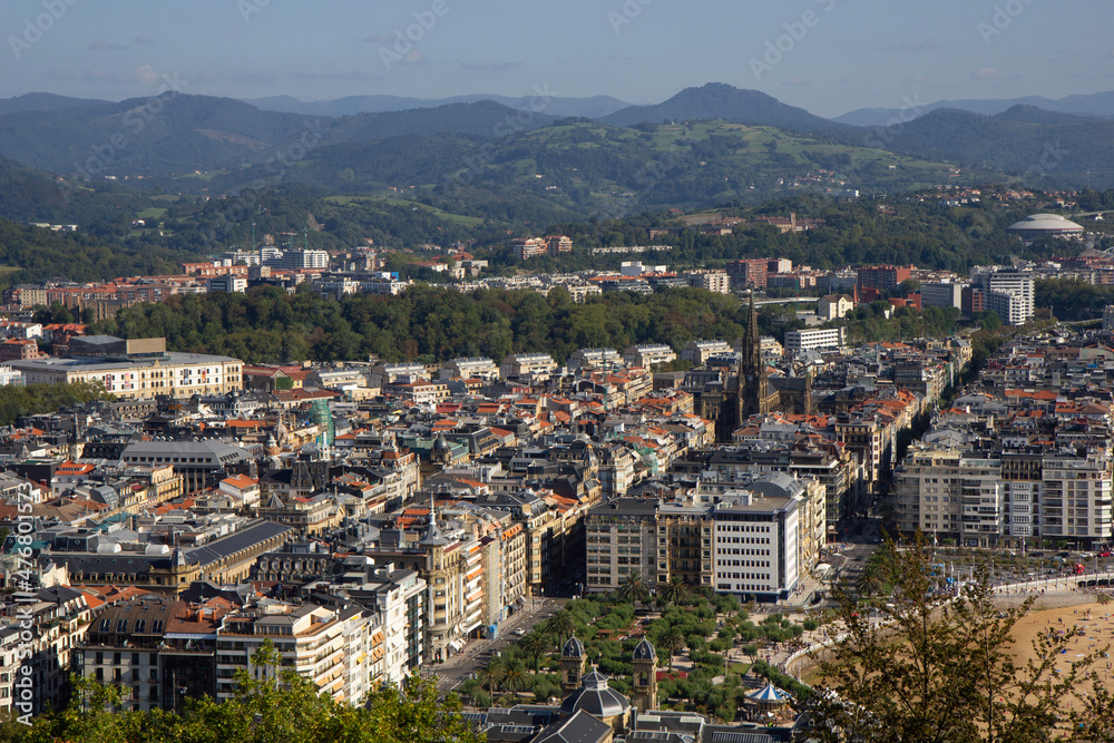 panorama of the town panorama of the town