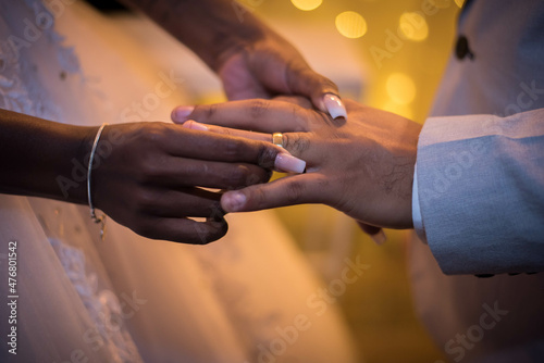 exchange of wedding rings
