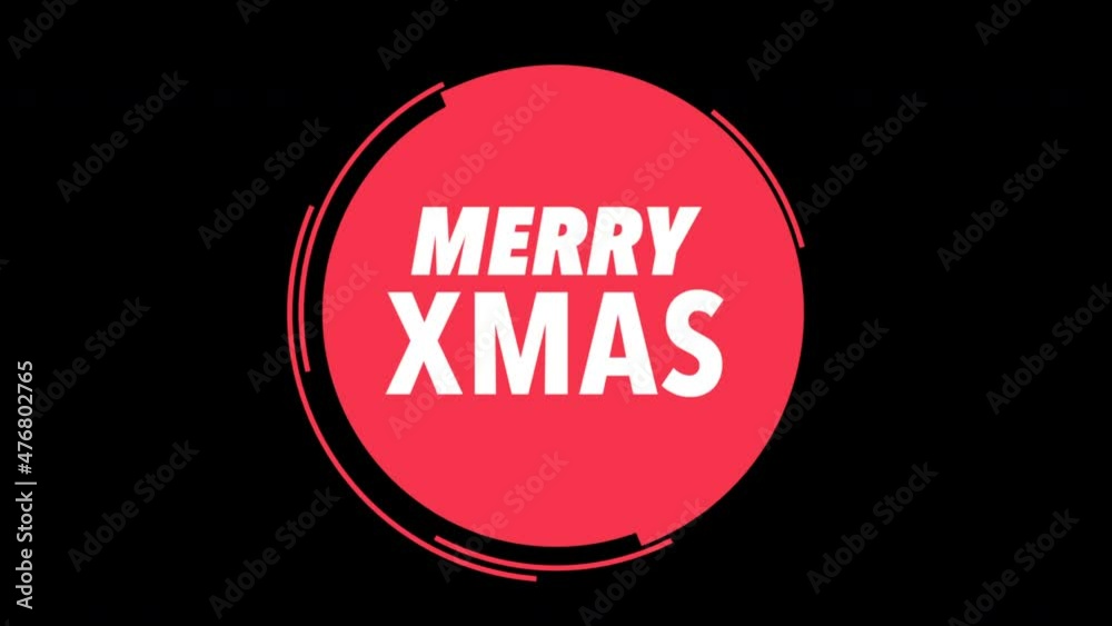 Merry XMAS with big red circle, motion holidays and winter style background for New Year and Merry Christmas Merry XMAS with big red circle, motion holidays and winter style background for New Year and Merry Christmas