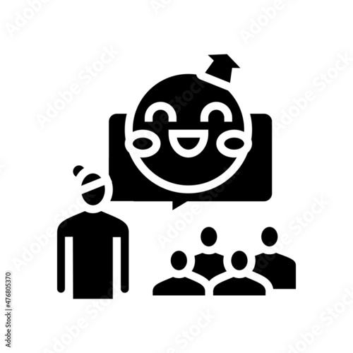 education courses for babysitters glyph icon vector. education courses for babysitters sign. isolated contour symbol black illustration