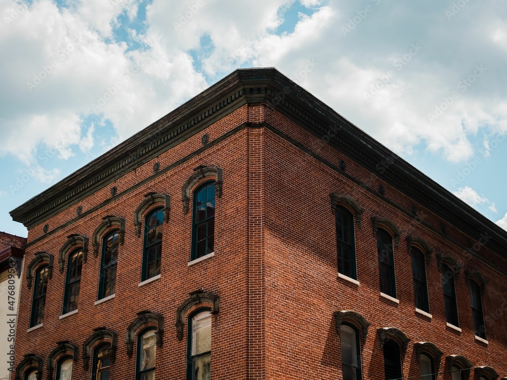 Brick building in downtown Cumberland, Maryland Brick building in downtown Cumberland, Maryland