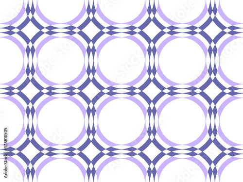 Seamless very peri color geometric pattern vector