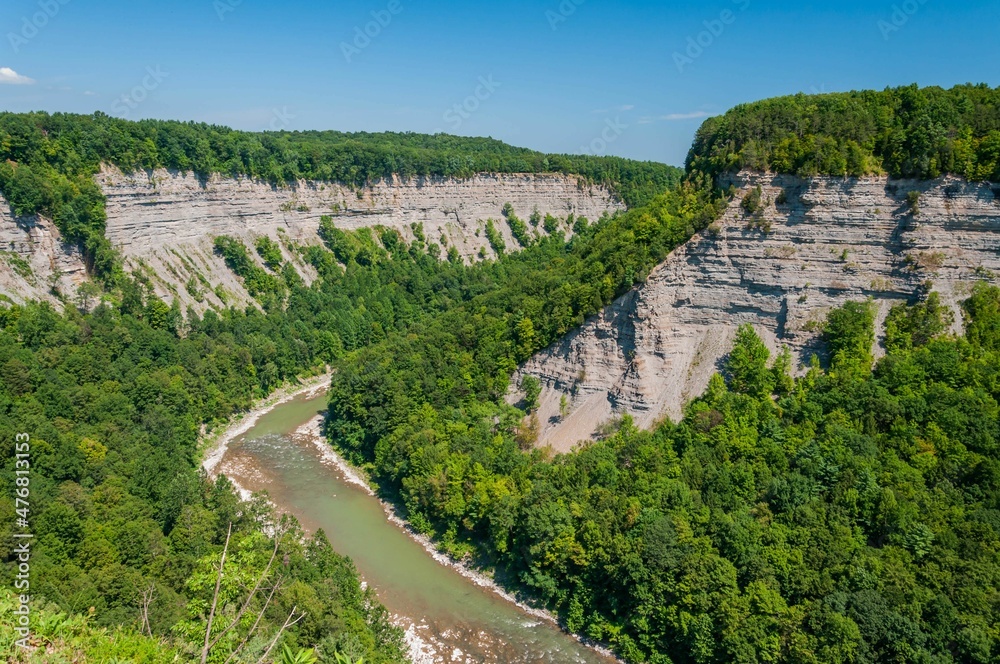 The Genesee River, Letchworth State Park, New York, USA