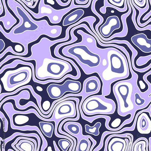 Seamless very peri wavy pattern vector. topographic design
