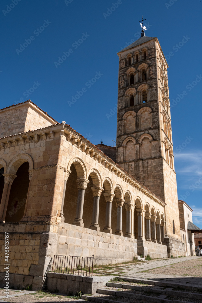 Arquitectura medieval en la ciudad de Segovia