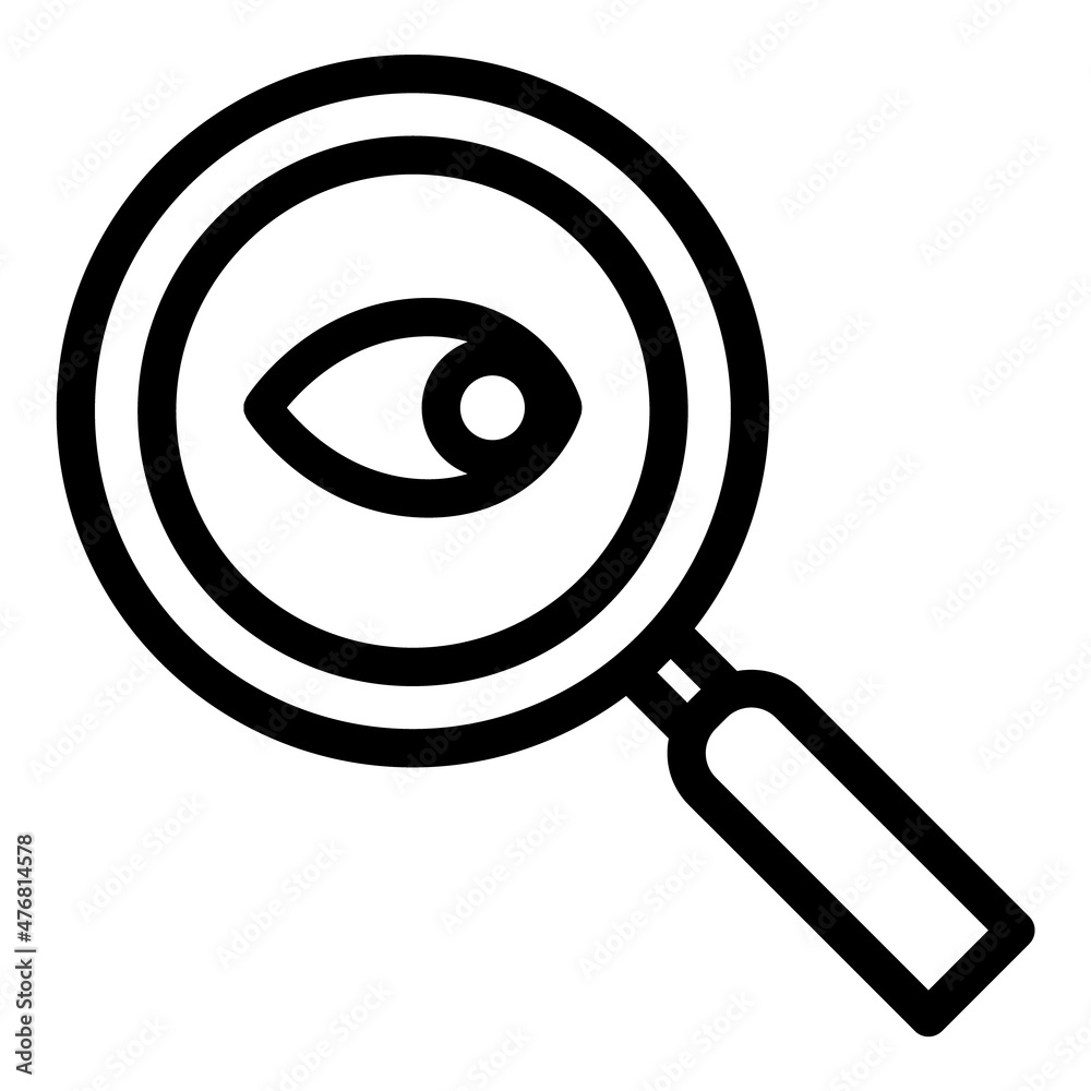 Zoom View Search Flat Icon Isolated On White Background Zoom View Search Flat Icon Isolated On White Background