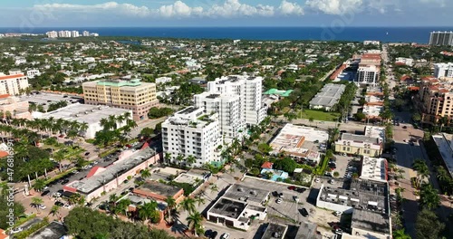 Aerial video Tower 155 Boca Raton FL