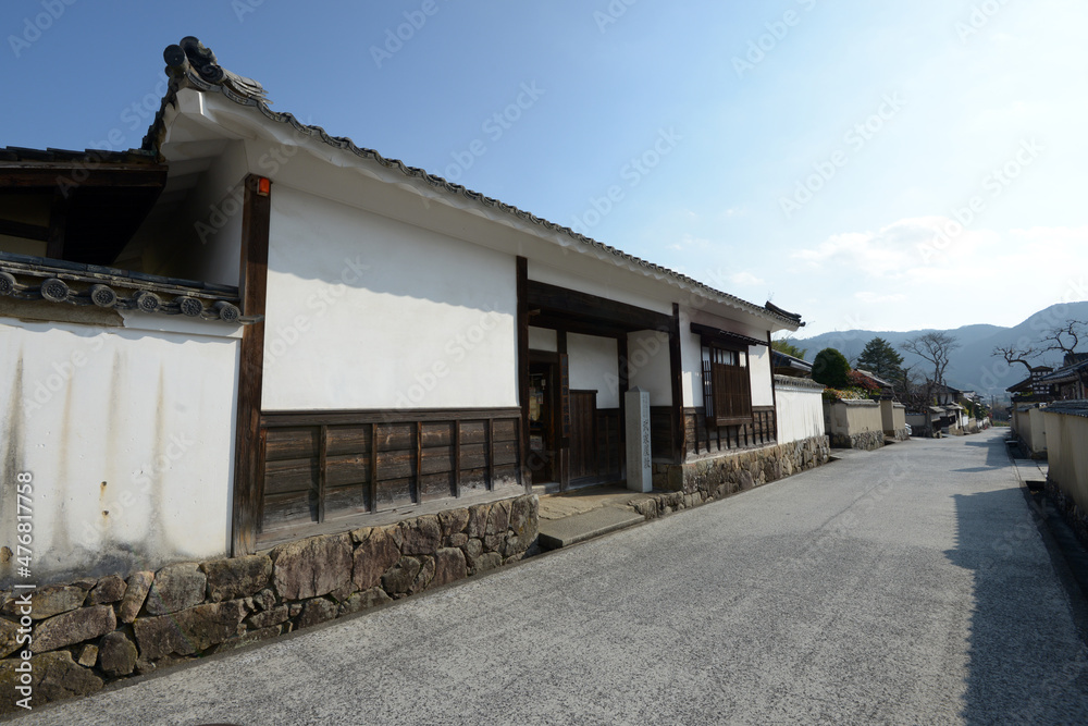 備中高梁　武家屋敷　旧折井家　岡山県高梁市石火矢町